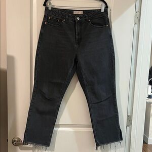 Topshop Straight Ankle Jeans